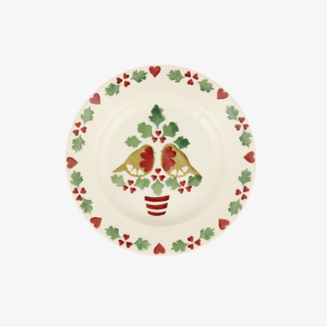 Emma Bridgewater Christmas Joy Tree 6 1/2 Inch Plate