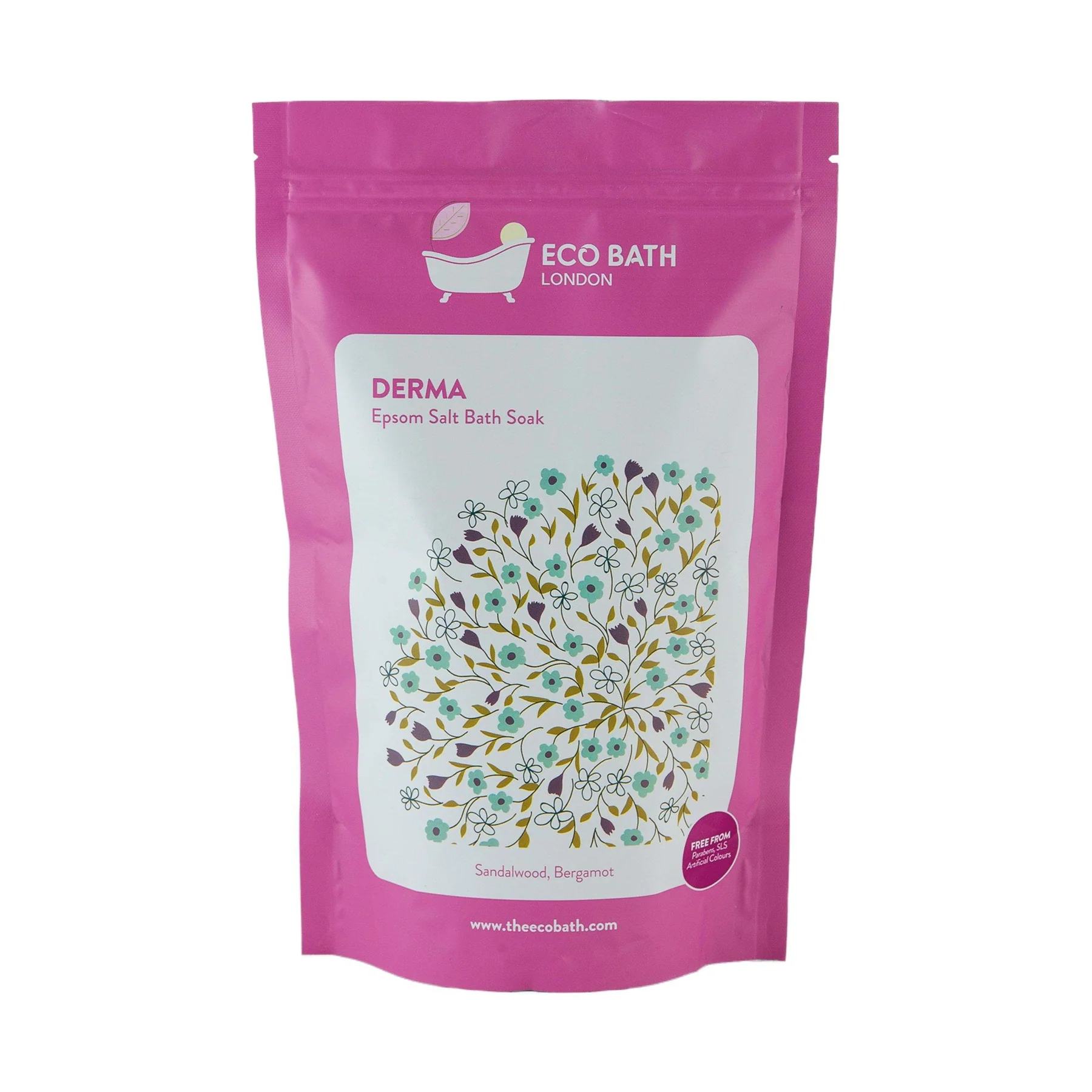 Eco Bath Derma Epsom Salt Bath Soak Pouch 1000g