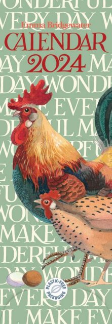 Emma Bridgewater Rise & Shine Slim Calendar 2024