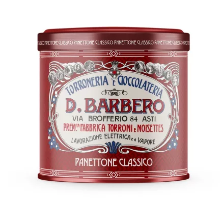 Davide Barbero Panettone Classic In Tin Box 750g