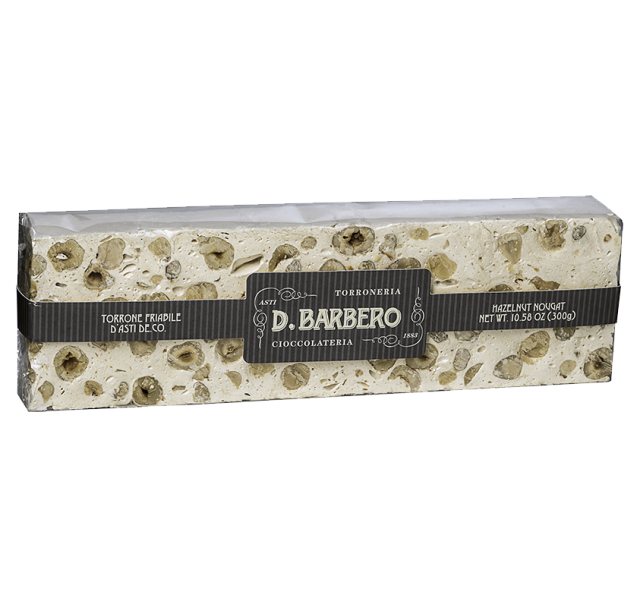 Davide Barbero Crumbly Nougat Piedmont Hazelnut Bar 100g