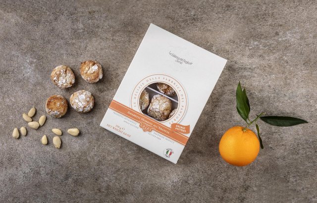 La Fabbrica del Panforte Gluten Free Amaretti With Orange