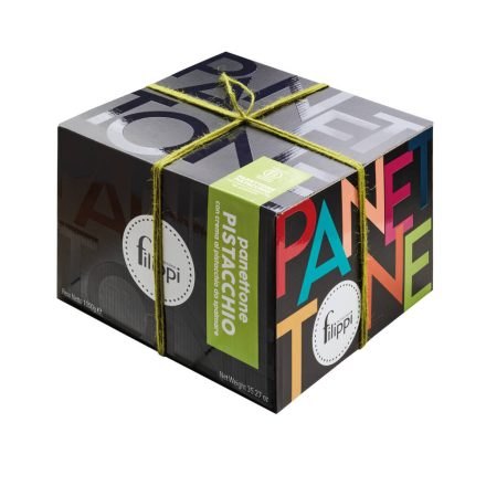 Filippi Boxed Panettone Pistachio/Limone With Pistachio Cream 1kg