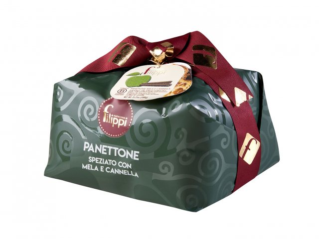 Filippi Panettone with Apple & Cinnamon 500g