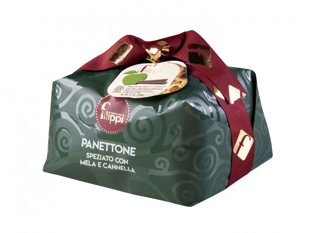 Filippi Panettone with Apple & Cinnamon 500g