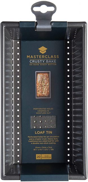 KitchenCraft MasterClass Crusty Bake Loaf Tin