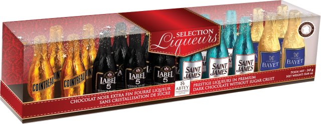 Abtey Selection Chocolate Liqueurs Long Box 245g