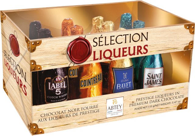 Abtey Card Crate Of 12 Liqueur Bottles 155g