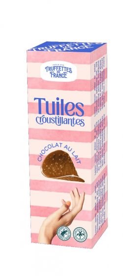 Trufettes de France Crispy Milk Chocolate Thins 80g