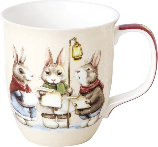 IHR Leise Rieselt Der Schnee Bone China Mug