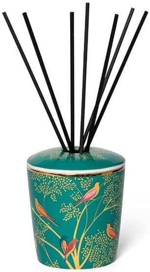 Wax Lyrical Sara Miller Ceramic Reed Diffuser Mandarin,Tuberose,Musk