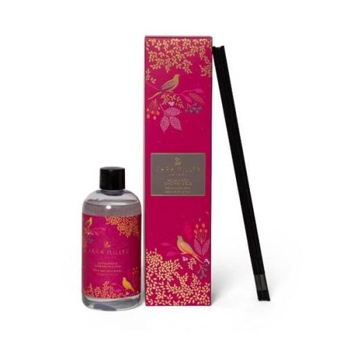 Wax Lyrical Sara Miller Diffuser Refill & Reeds Sandalwood, Cardamon,Oudwood