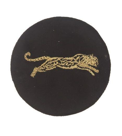 Danielle Creations Black Leopard Compact Mirror