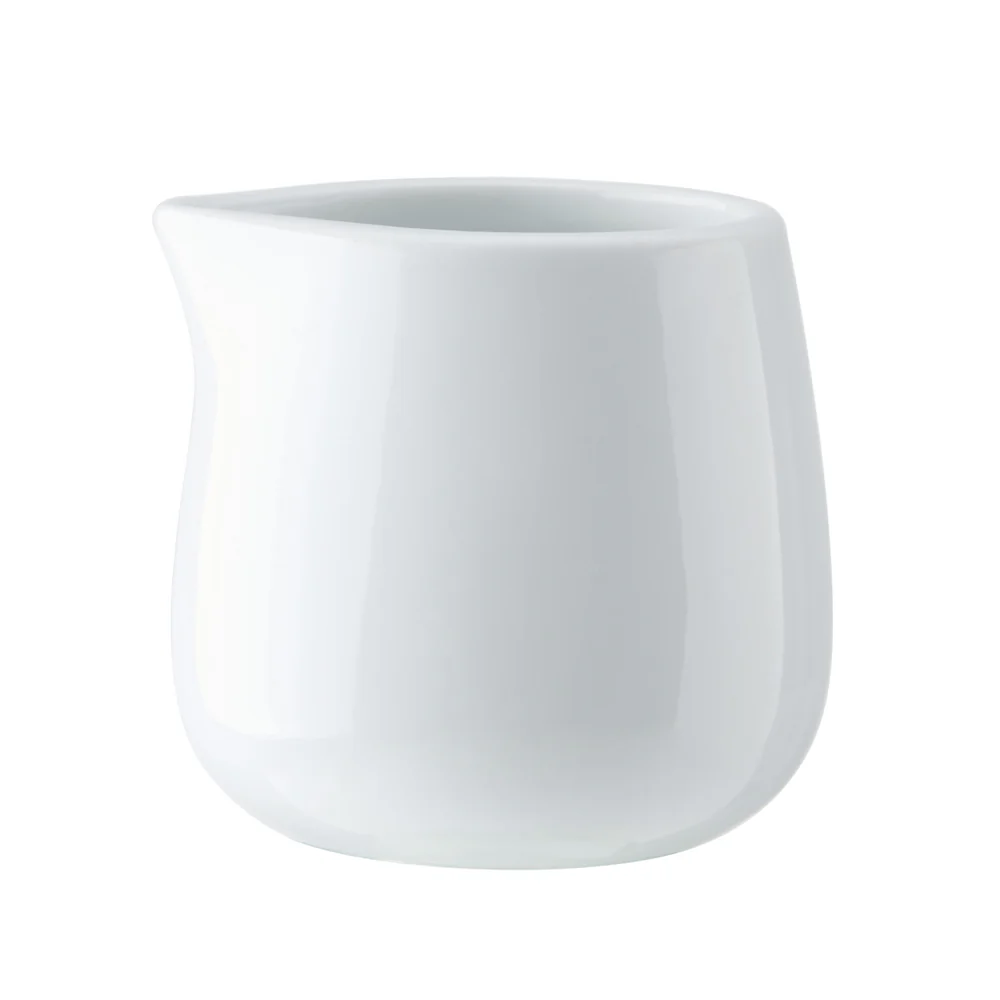 Mikasa Chalk Porcelain Unhandled Cream Jug 100ml - White