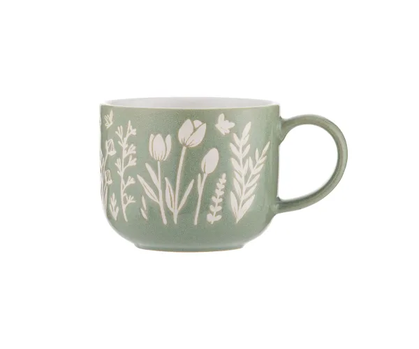 Mason Cash In The Meadow Green Tulip Mug
