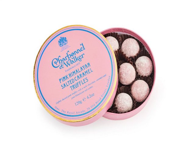 Charbonnel et Walker Pink Himalayan Salted Caramel Truffles 120g