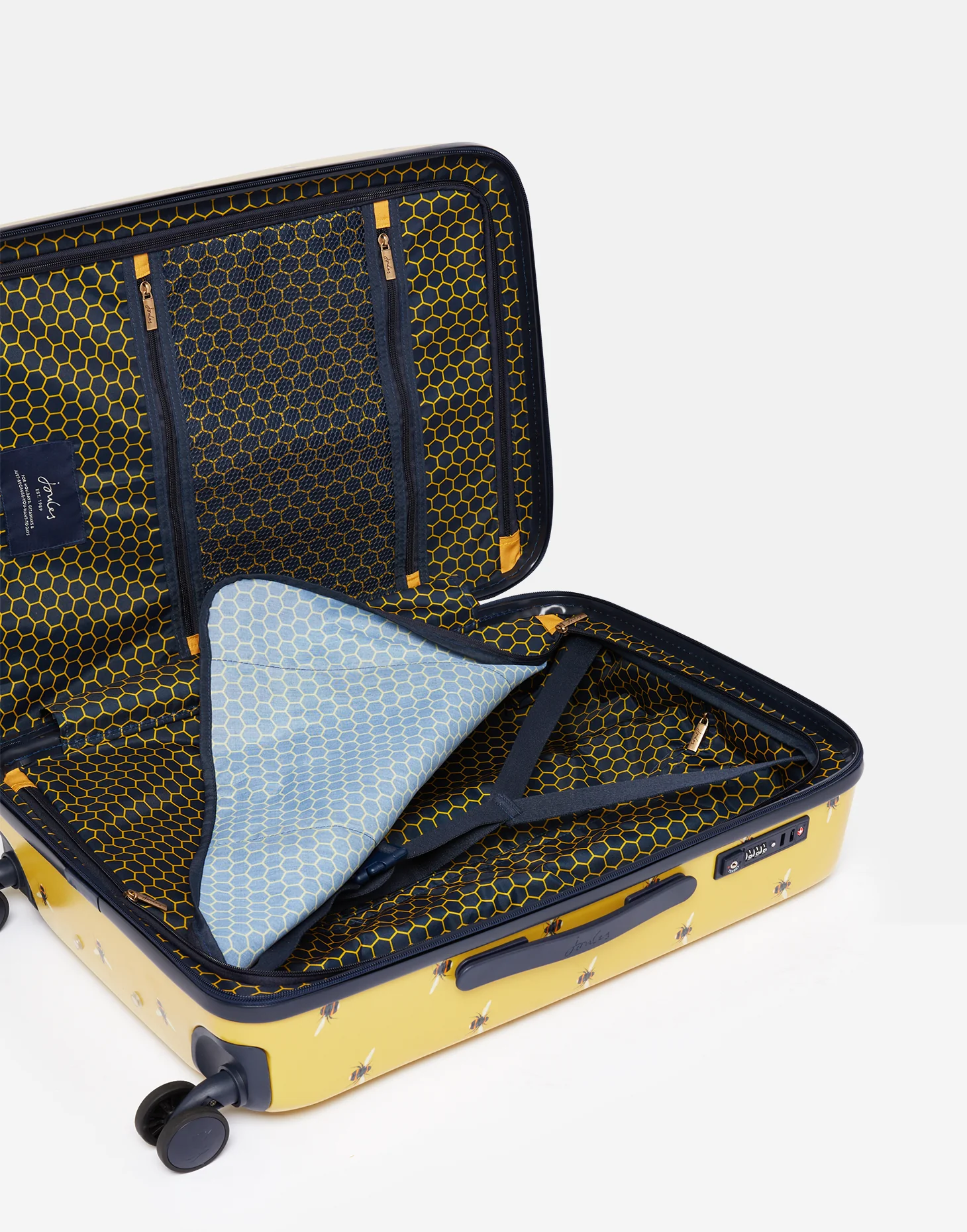 Joules Botanical Bees Trolley Luggage