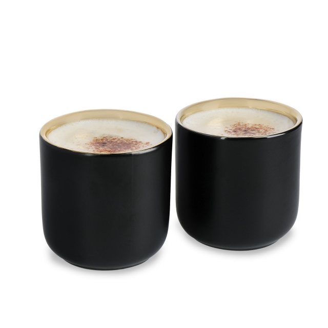 La Cafetière Double Walled Ceramic Espresso Mugs Med