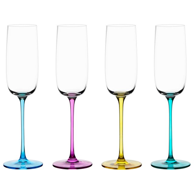 Anton Studio Designs Gala Champagne Flutes Set of 4