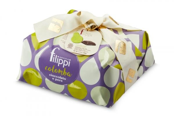 Filippi Colomba Pere e Cioccolato Fondente With Candied Pear & Dark Chocolate 750g