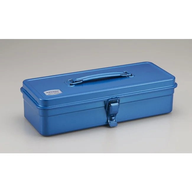 Toyo Steel Trunk Shape Toolbox Blue