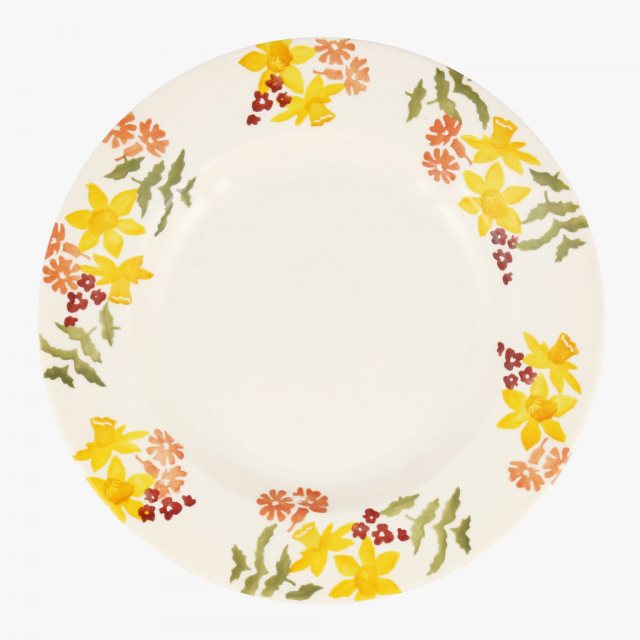 Emma Bridgewater Wild Daffodils 10 1/2 Inch Plate