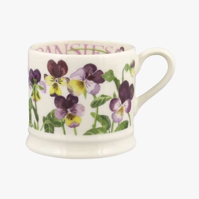 Emma Bridgewater Heartsease Pansies Small Mug