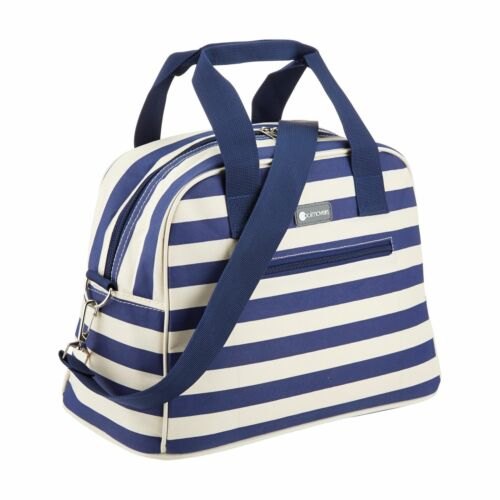 KitchenCraft Stripe Cool Bag Holdall Style