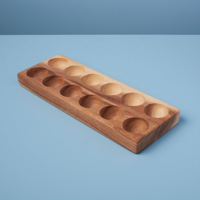 Acacia Egg Holder - Dozen