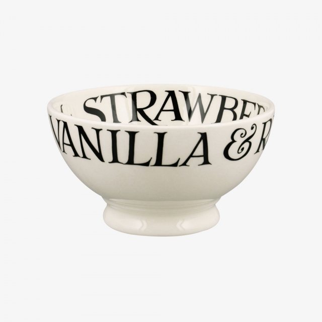 Emma Bridgewater Black Toast Strawberries & Cream French Bowl