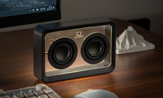 Gingko Gingko Mage See Through Speaker Black