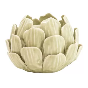 Artichoke Candleholder Green