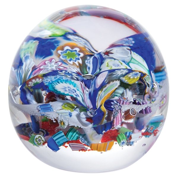 Caithness Paperweight Millefiori - Fingals Cave