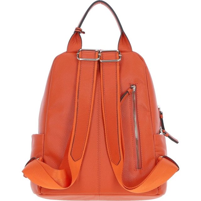 Ashwood Leather Backpack Orange X 37