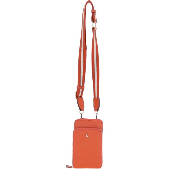 Ashwood Leather Phone Bag Orange X-31