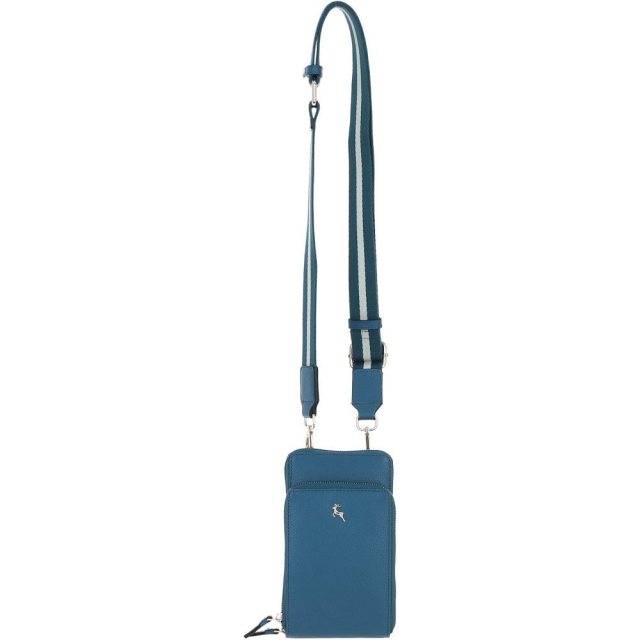 Ashwood Leather Luxury Crossbody Phone Bag Teal X-31
