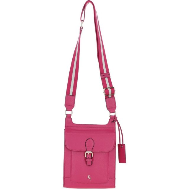 Ashwood Leather Exquisite Crossbody Bag Pink X-33