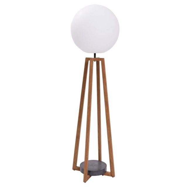 Playa Floor Lamp - Teak/Led
