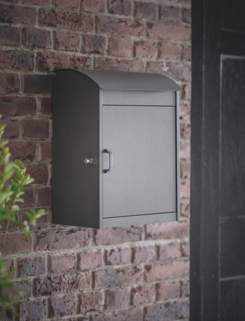 Garden Trading Stowe Parcel Box - Charcoal