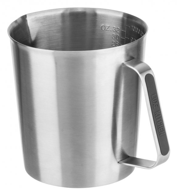 Luxe Kitchen Stainless Steel 1L Measuring Jug