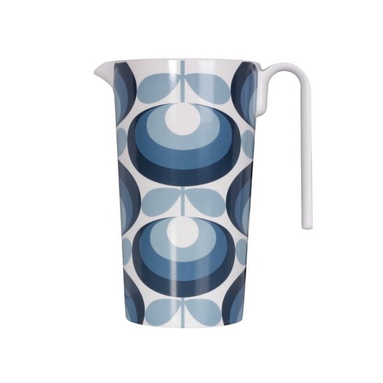 Orla Kiely Pastel Blue 6 Cup Teapot