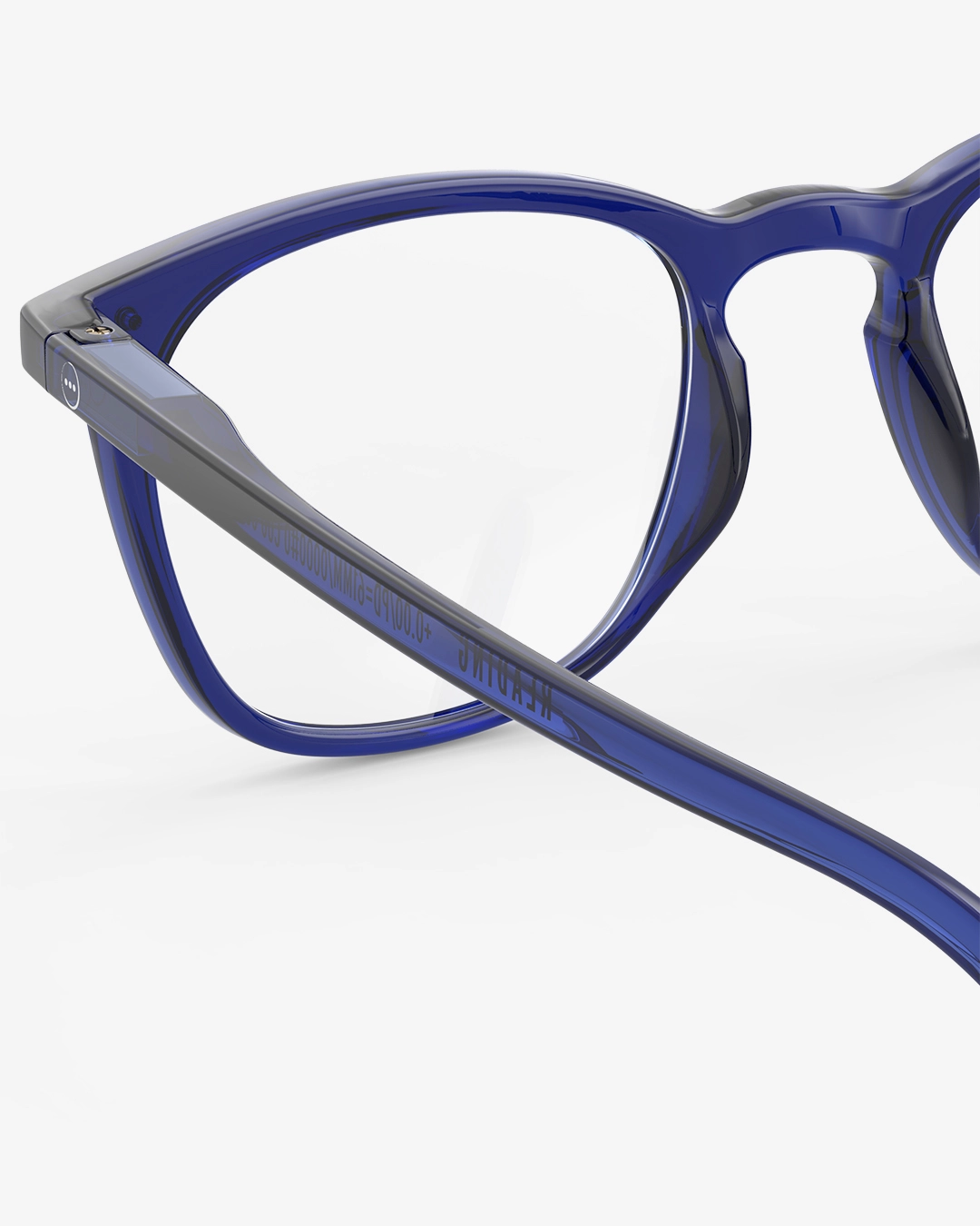 IZIPIZI #E Blue Ink Reading Glasses | At Portmeirion Online