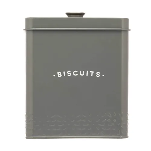 Artisan Street Biscuit Canister - Smoke