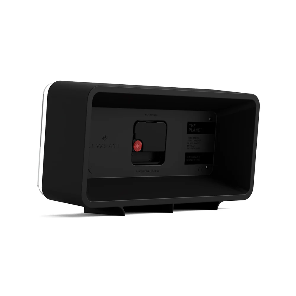 Newgate Planet Mantel Clock | Black | At Portmeirion Online