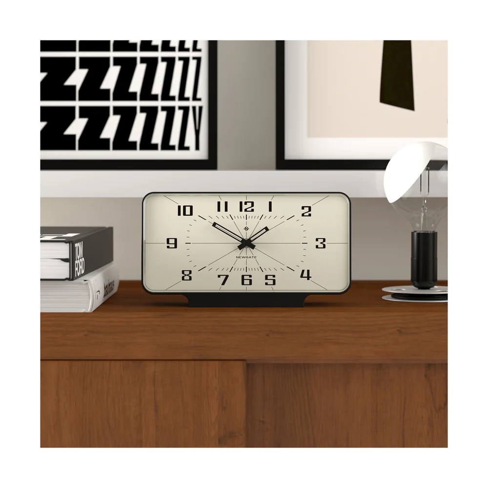 Newgate Planet Mantel Clock | Black | At Portmeirion Online