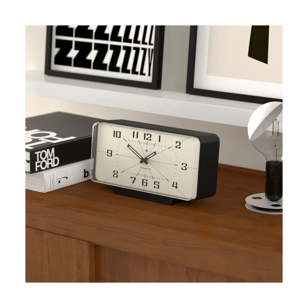 Newgate Planet Mantel Clock | Black | At Portmeirion Online