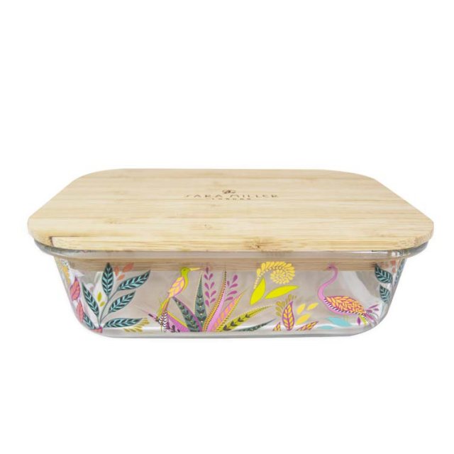 Sara Miller Savannah Glass Lunch Box