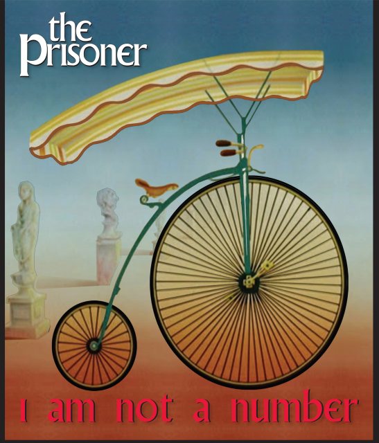 The Prisoner Prisoner I Am Not A Number Ribbon Sweet Bag - Dark Chocolate Ginger 200g