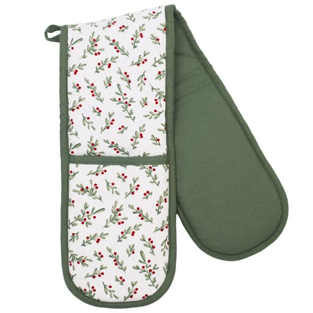 Premier Holly Berry Double Oven Glove