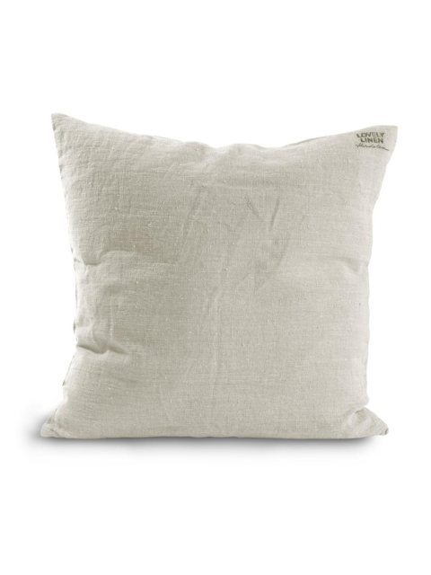 Lovely Linen Cushion Cover Light Grey 50x50